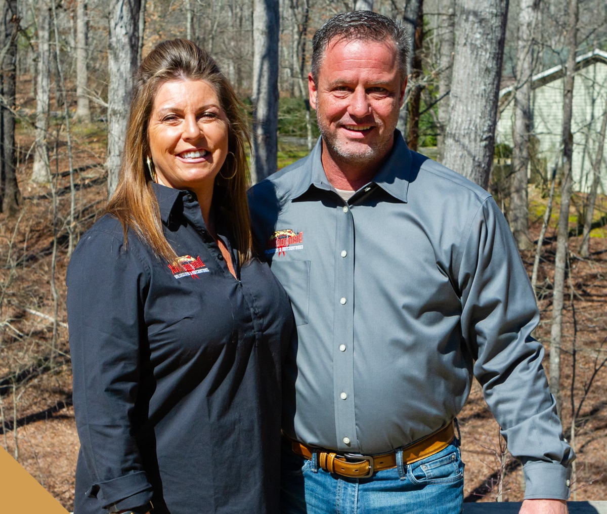 Outdoors portrait of a couple